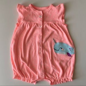 Narwhal Romper